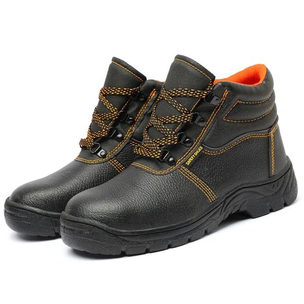 Slip Resistant Industrial Safety Shoes Steel Cap Work Shoes Mental Toe