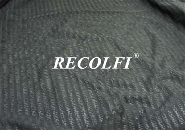 Anti Crease Pop Plain Polyester Activewear Fabric Made From Recycled Plastic