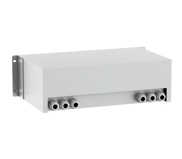 Data Center LC Type 192 Ports Optic Fiber Distribution Patchpanel Fiber Optic Equipment WHITE