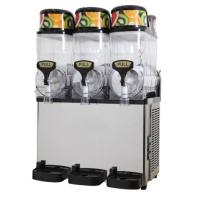 Máquina 12L da lama do gelo do tanque da bacia de Freon R134a R404a 3 * bebida plástica de 3 capacidades