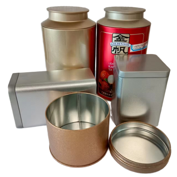Candy Box Gift Tea Tin Cans Packaging Tea Tins Matel Packing Custom logo