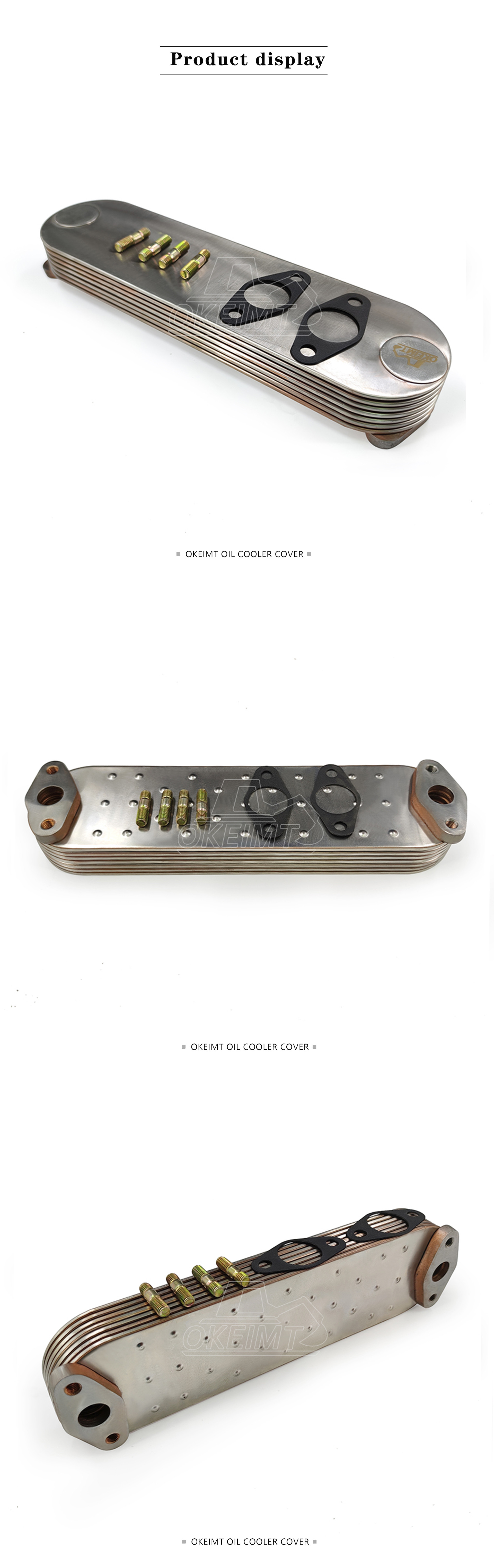 7P Oil Cooler 1-21723039-0 для двигателя Isuzu 6SA1 6SD1 Hitachi EX300-2 EX300-3 EX300-5