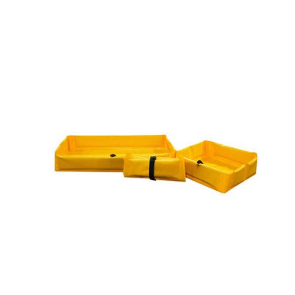 216L PVC Foam Wall Collapsible Containment Spill Berms Spill Bund Spill Basin