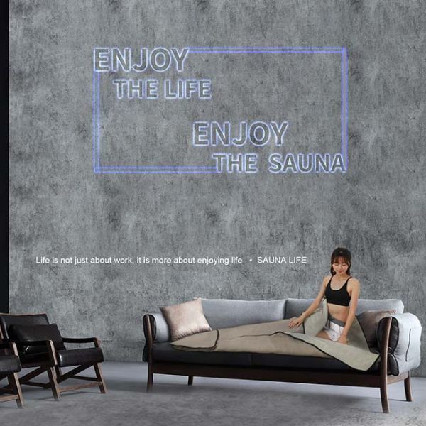 PEMF Negative Ion Infrared Sauna Bed Detox Sauna Blanket With Red Photon Lights