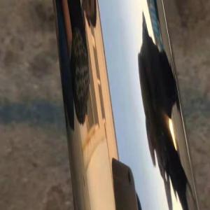 600 grit polished ASTM A554 201 Stainless Steel Welded Pipe decorative pipe