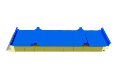 fogo de 50mm Rockwool - isolação térmica resistente de armazenamento frio de painéis de sanduíche