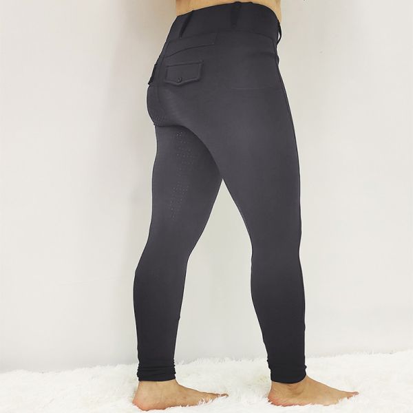 Полная верховая езда зимы места задыхается почищенные щеткой колготки анти- Pilling ткани конноспортивные