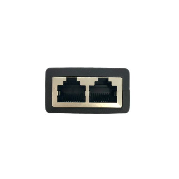 RJ45  multi port(1x2) coupler one port to female to 2  female cat5 &cat6  connector