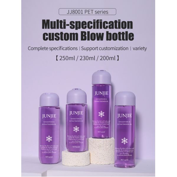 Lujo personalizado 250ml 230ml 200ml 4oz Crema para el cuidado de la piel vacía Conjunto de plástico Cosmética bomba de spray Sero Toner Botella para loción