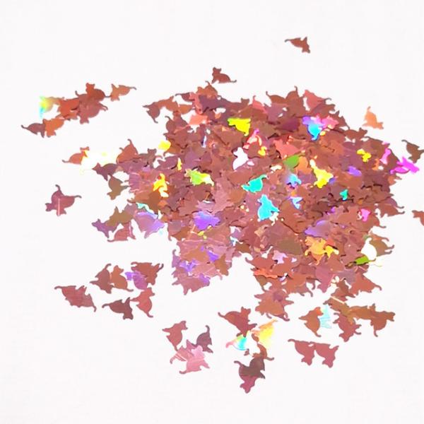 OEM Wedding Occasion Shaped Nail Glitter Shape Cat Glitter Polyester Glitter Shapes Made by Professional