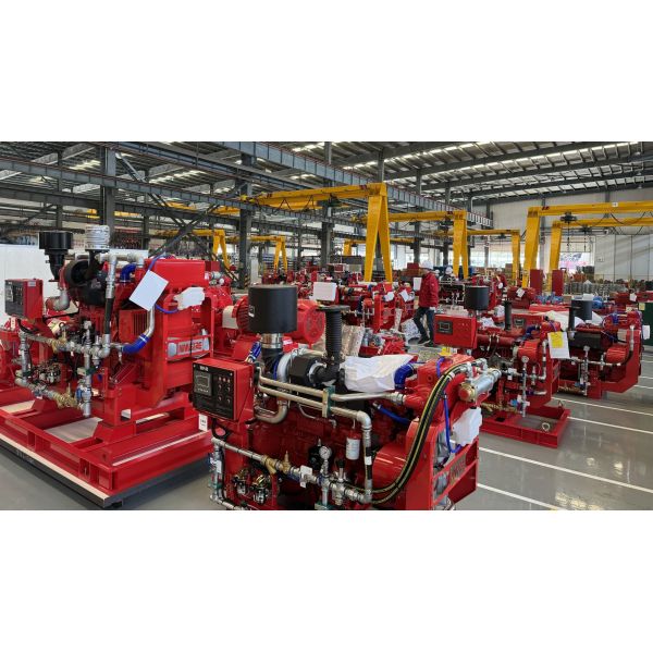 6500 GPM Split Case Fire Pump Driven By  Diesel Engine For Industrial Fire Safety
