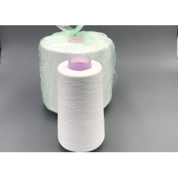 Factory Supply 20/2 JMT Brand High Tenacity Spun Raw White Polyester Yarn