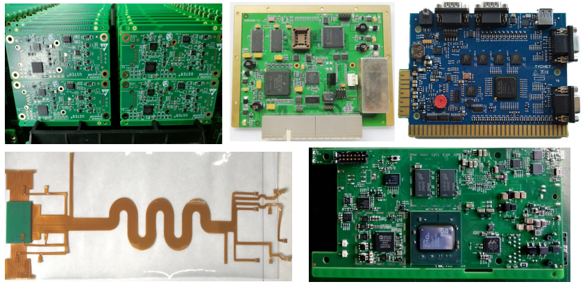 Услуги по сборке PCB-коробки Rohs Black SMT Assembly Твердое покрытие золотом