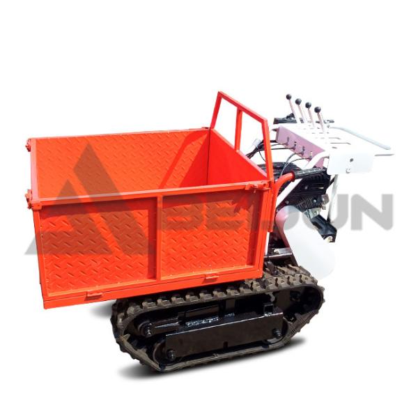 Portable 0.5 Ton-12 Ton Rubber Tracked Small Mini Crawler Carrier Truck Diesel Powered