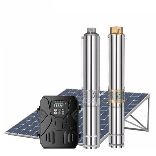 SS316 Solar Powered Water Pump 48V 540 Watts Stainless Steel Well Pump 3 Inch