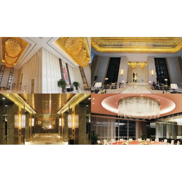 OEM ODM Creative Art Pendant Light For High End Places