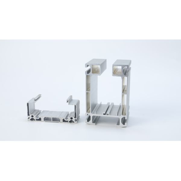 High Tolerance Silver Anodized Aluminium Extrusion Profiles for Transportation Tools