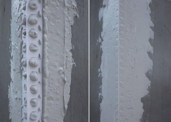90 Degree Tile Corner Bead PVC / Plastic Drywall Corner Bead