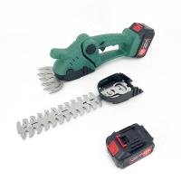 China Customizado porta-malas 21v bateria de lítio Alimentado Cordless Electric Shear 2 em 1