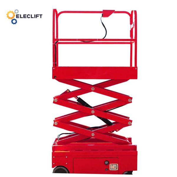 1.2m Platform Height Mini Scissor Lift for 600KG Load and 2/3/4/5/6m Lift Height