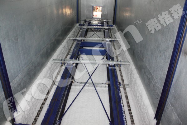 Sala de armazenamento de gelo a temperatura normal FIM-80 de aço galvanizado para capacidade de arrefecimento