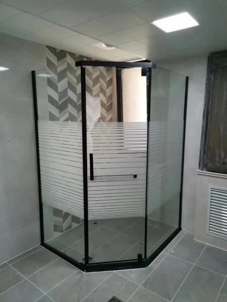 Easy Installation Aluminium Shower Cubicles High Gloss 6463 Alloy Aluminium Profiles