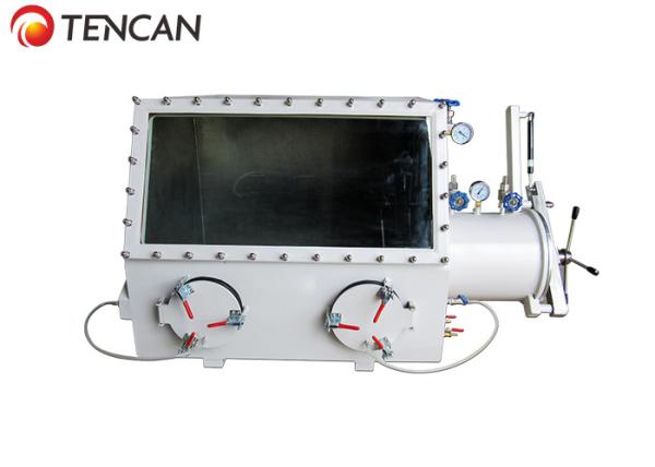 0 ao equipamento de laboratório SS da caixa de luva da pressão de -0.1MPa material