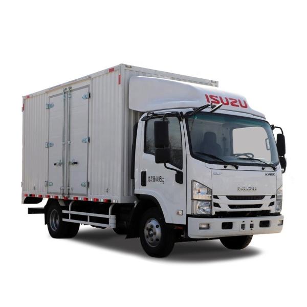 NEW ISUZU Mini Cargo Van Trucks 4X2 120hp RHD Diesel 5Ton 7Ton Light Duty M100 Small Cargo Truck for Sale