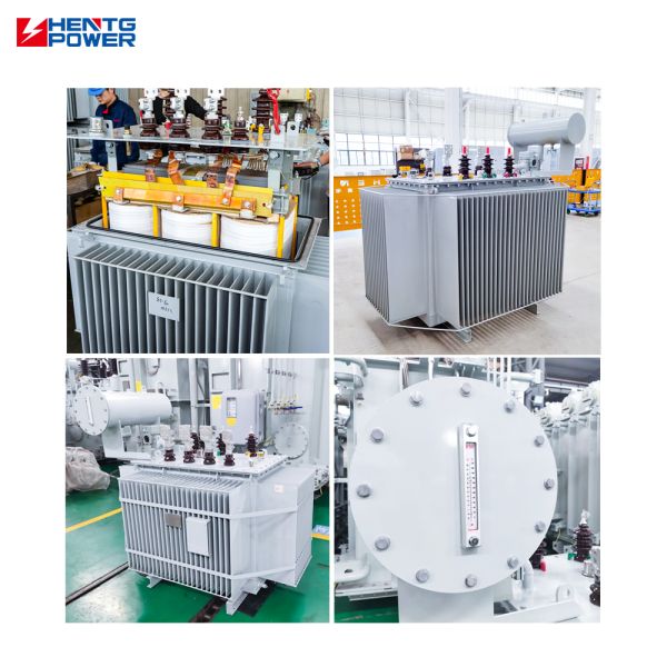 Transformateur à trois phases immergé dans l'huile de 35 kV à 2000 kVA