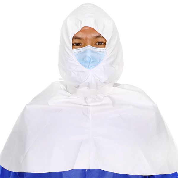 Микро- пористый устранимый головной клобук Балаклавы крышки шеи не сплетенный с накидкой