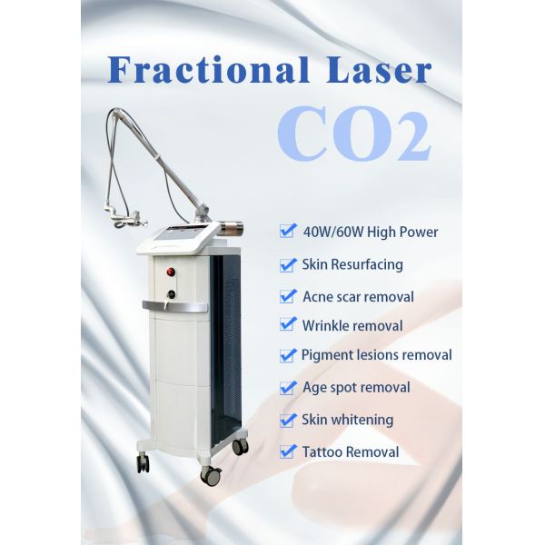 Углекислый диоксид лазерная фракционная CO2 машина для осветления и затягивания кожи