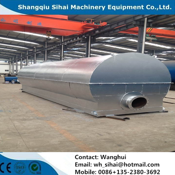 Directly Heated 25KW Waste Oil Distillation Machine to Convert Crude Oil into Diesel