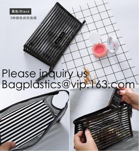 Make up Cosmetic Bag Toiletry Bathing Pouch,PVC Clear Cosmetic Makeup Toiletry Travel Wash Bag Pouch, bagease, bagplasti