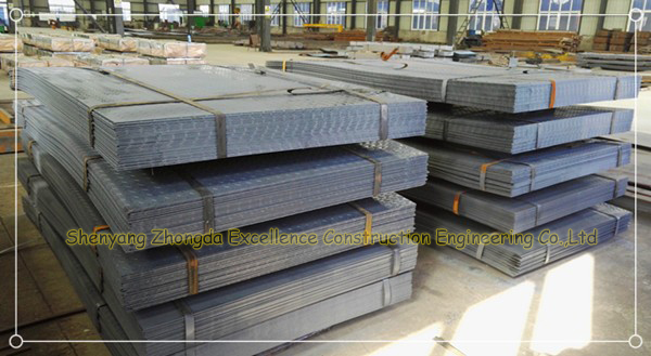 A36 RENTAI Safety Corrugated Metal Floor Decking 1000mm - 1500mm Width