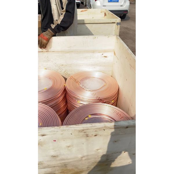 Соединяться кондиционера толщины стены трубы 3mm ASTM B280 безшовный медный