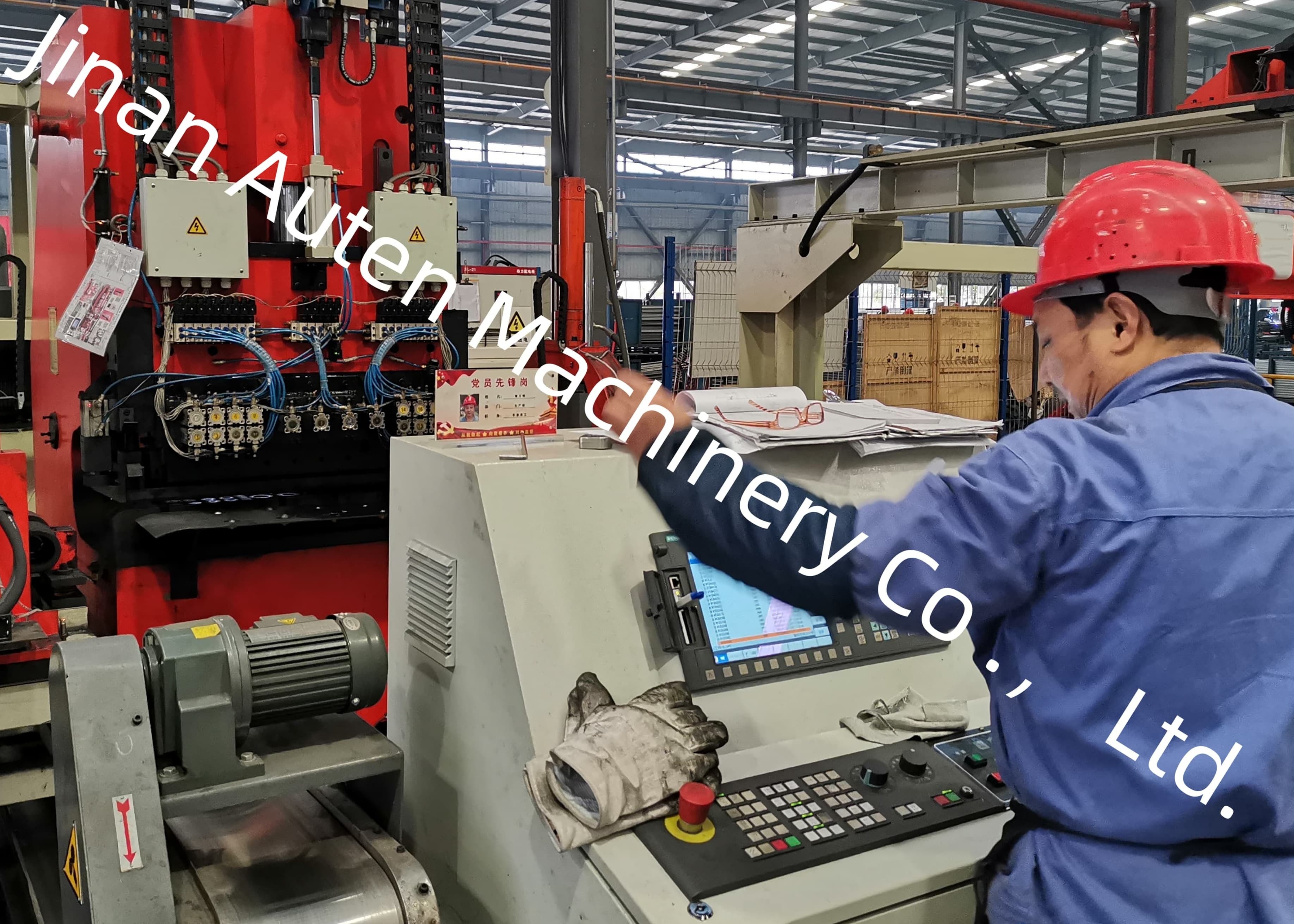 Professional Automatic Longitudinal Beam Flat Plate CNC Punching Equipment