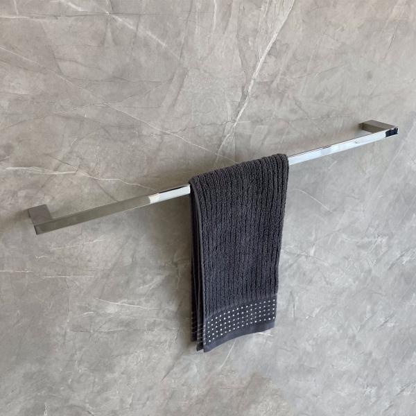 Brushed Bathroom Towel Bars Thicken Stainless Steel Shower Towel Rack Bath Accessories