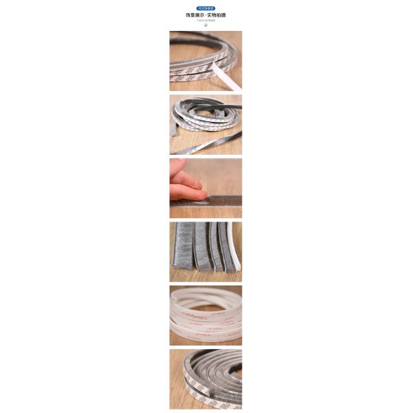 Door Window PP Sealing Strip For Aluminium Alloy Optimal Weather And Sound Insulation