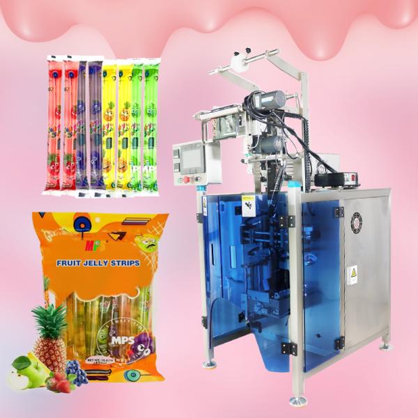 Automatic Ice Pop Packing Machine Stick Packaging Machine 10-100ml/bag