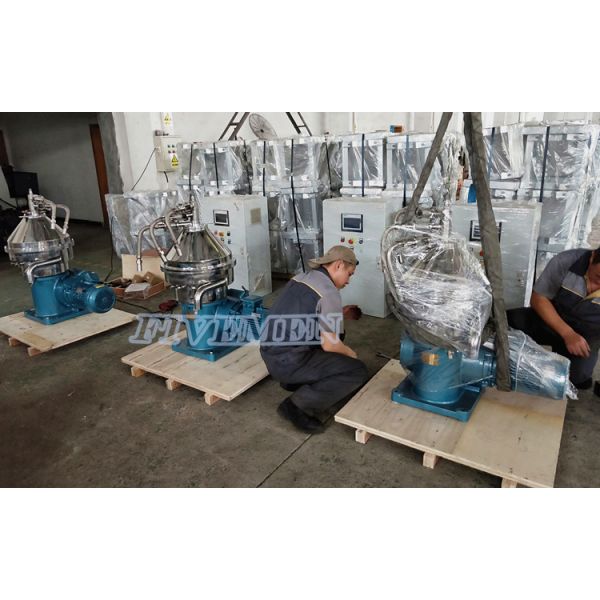 Fruit vertical Juice Disc Stack Centrifuge de la boisson SUS304 18.5KW