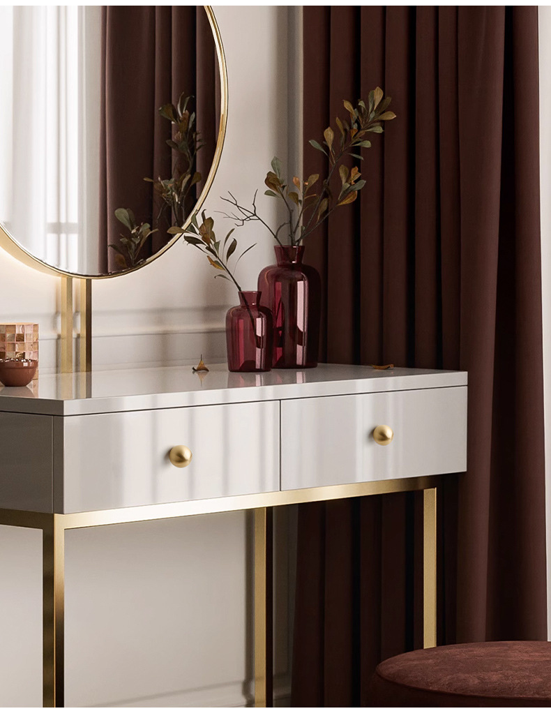 Modern Gold Tapered Brass Drawer Handles for Kitchen Bathroom Living Room Furniture Cabinets Wardrobes Bronze Doors Knobs
