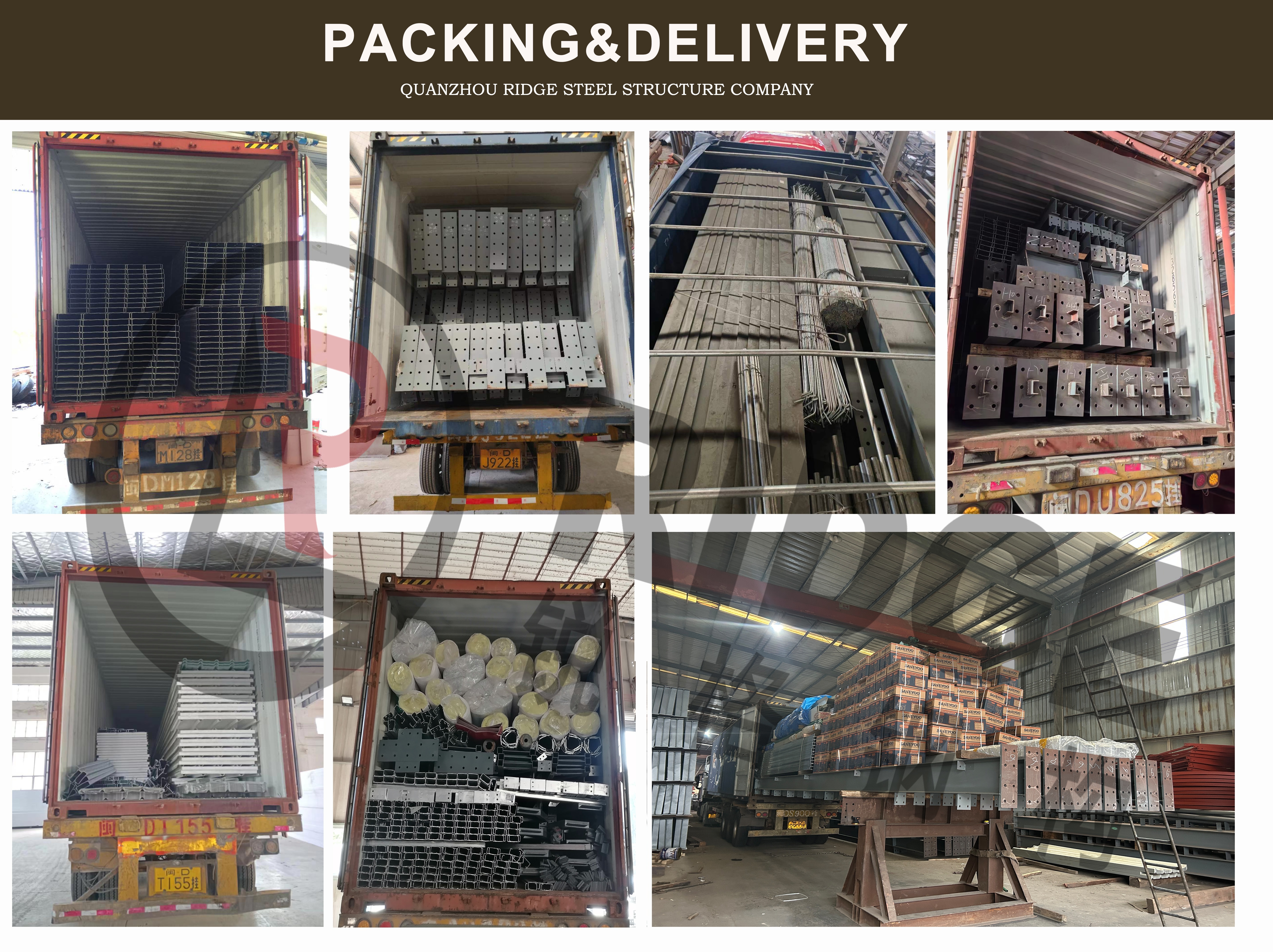 Competitive Price Steel Structure Garage Prefab Warehouse Steel Structure Steel Prefab Warehouse and Warehouse