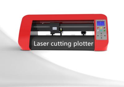 Vermelho 12 plotador do corte do laser da etiqueta mini com sistema ótico do olho da visão