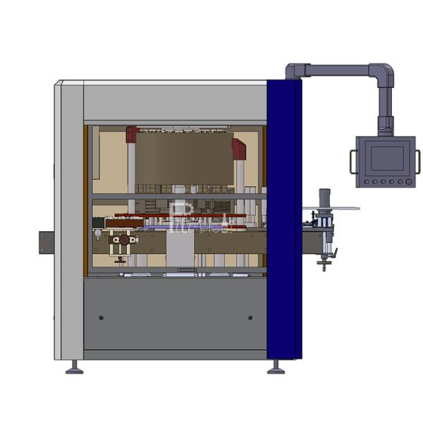 Aplicador quente da etiqueta do equipamento da máquina de etiquetas do derretimento da colagem do Labeller giratório da garrafa de OPP para a fábrica plástica da água de garrafa