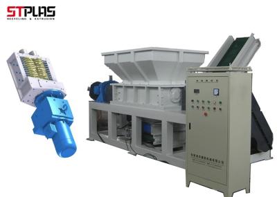 Retalhadora plástica da máquina da retalhadora do Gêmeo-eixo para o plástico que recicla com a lâmina D2