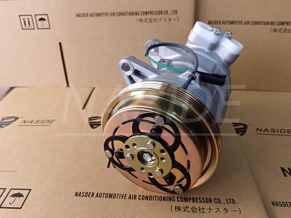 Auto AC Conditioning Compressor For NISSAN RI RJ 530 CALSONIC R134 4PK 24V NEW KENZA EK 4517