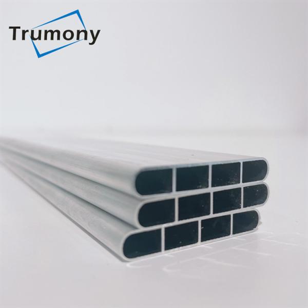 Tubo de alumínio de alumínio do canal da transferência térmica do tubo do refrigerador de óleo do dissipador de calor do elevado desempenho micro para o condicionador de ar