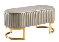 Banc moderne contemporain d'extrémité de lit de meubles modernes de style d'ODM antirouille