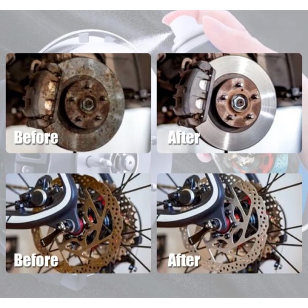 500ml Brake Parts Cleaner Remove Contaminants For Drum And Disc Systems
