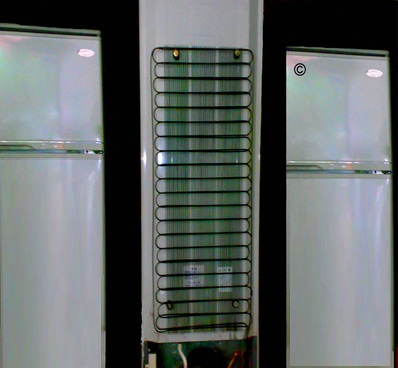 Deep Freezer Commercial Fridge Spare Parts Wire On Tube Electrophoretic Coated